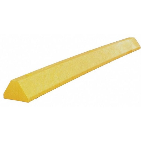 Parking Block, Deluxe, 6 ft., Yellow, Lags MPN:D6PBY-LAGS