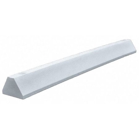 Parking Block, Stndr, 4 ft., White, Spikes MPN:S4PBWTRUE-SPIKES