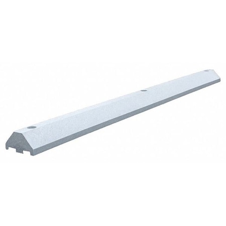 Parking Blocks, 3 in Height, 6 ft Length, Ultra Gray MPN:ULTRA3672PBG-LAGS