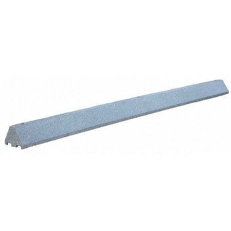 Parking Blocks, 4 in Height, 6 ft Length, Ultra Charcoal MPN:ULTRA4672PBCG-SPIKES