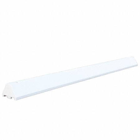 Parking Blocks, 4 in Height, 6 ft Length, Ultra White MPN:ULTRA4672PBW-SPIKES