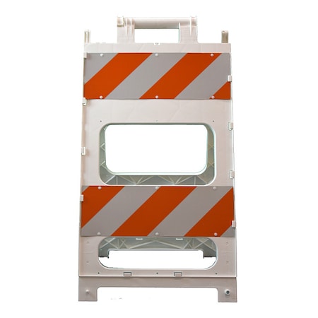TrafficBarricade, White, 24-1/2inW MPN:97-01-502-05