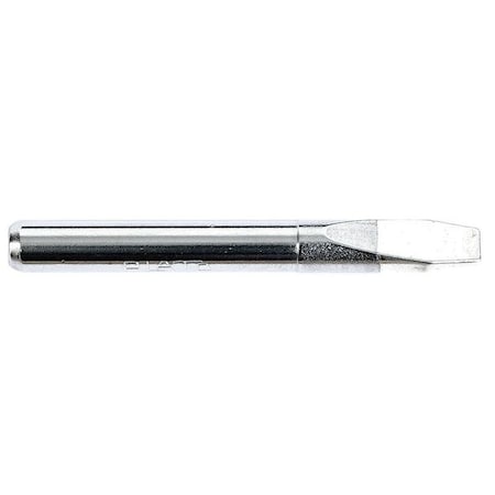 Soldering Tip, Chisel, 4.8 mm, For Use With American Beauty, Esico - 1/4 in, Hexacon MPN:44-352