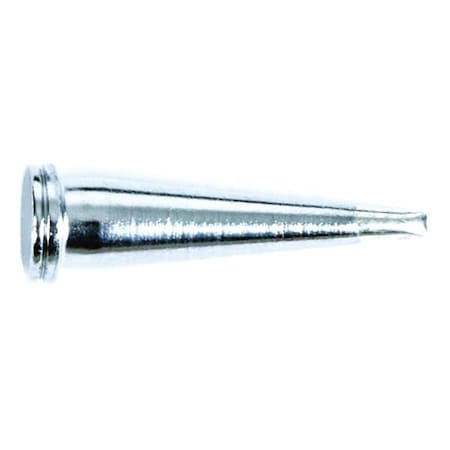 Solder Tip, Chisel, 0.047 In/1.2 mm MPN:MS-3150