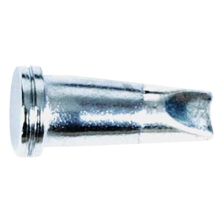 Solder Tip, Chisel, 0.126 In/3.2 mm MPN:MS-3400