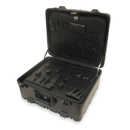 ProtectiveCase, 19.125inL, 17inW, Black MPN:359T-SGSH