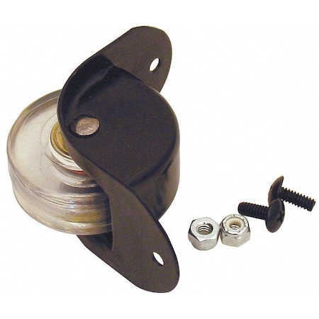 Black Polyethylene Wheel, Steel Housing Wheel Kit MPN:HDW055