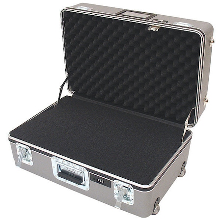 Grey Rolling Case, 23-1/2