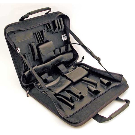 Tool Bag, Black, Nylon, 26 Pockets MPN:685ZT