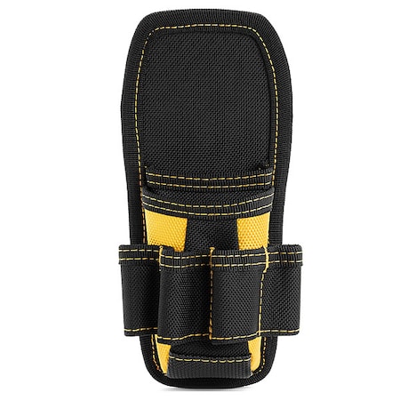 Tool Holster, Black/Yellow, Polyester, 6 Pockets MPN:B524