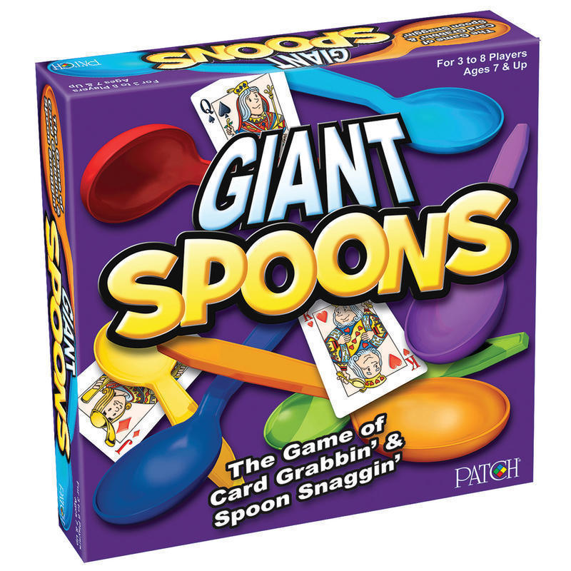 PlayMonster Giant Spoons The Card Grabbin & Spoon Snaggin Game MPN:PAT6742