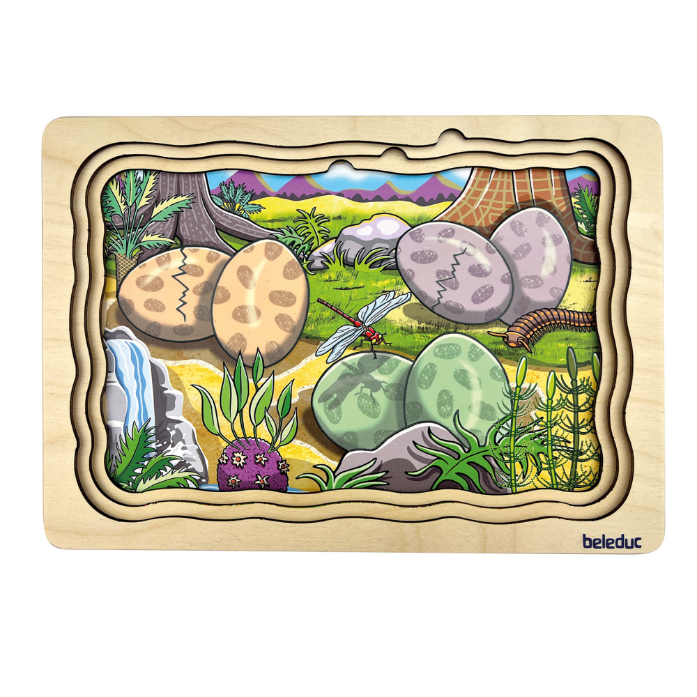 Beleduc Layer Puzzle, Dino MPN:PLWB17062