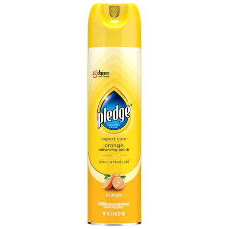 Furniture Polish, Aerosol Spray Can, 9.7 oz, Orange Fragance, PK6 MPN:336385/323148