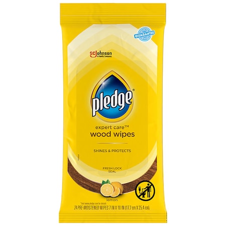 Furniture Polish Wipes, 12 x 24