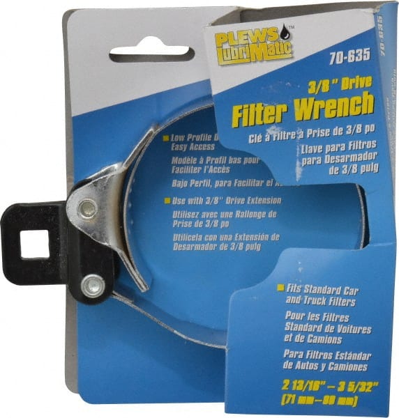 Steel Small Ratchet Oil Filter Wrench MPN:LUBR70635