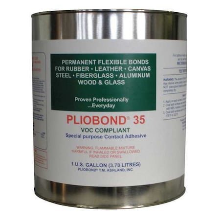 Contact Cement, 35 Series, Tan, 1 gal, Can MPN:PC-435-LV