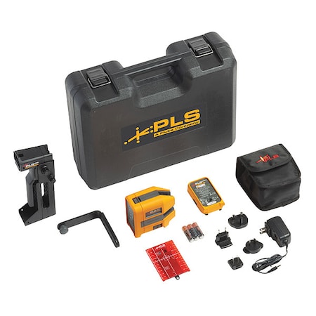 Cross Line Laser, Automatic Self-Leveling MPN:PLS 180R RBP KIT