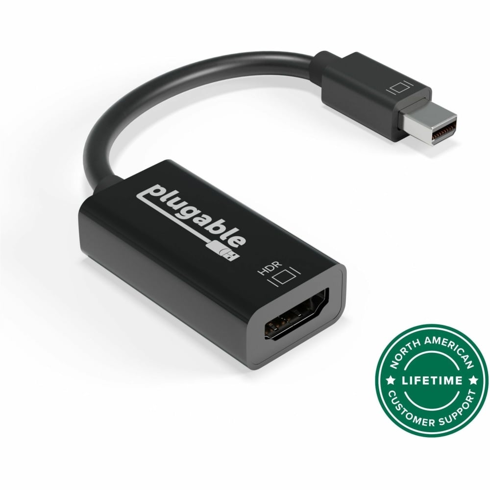Plugable Active Mini DisplayPort (Thunderbolt 2) to HDMI 2.0 Adapter - For Older Macs and Surface PCs with MDP Ports - Driverless MPN:MDP-HDMI