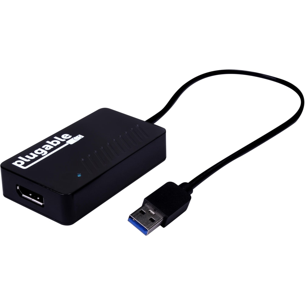 Plugable USB 3.0 to DisplayPort 4K DisplayLink Video Graphics Adapter for Multiple Monitors up to 3840x2160, UGA4KDP MPN:UGA-4KDP