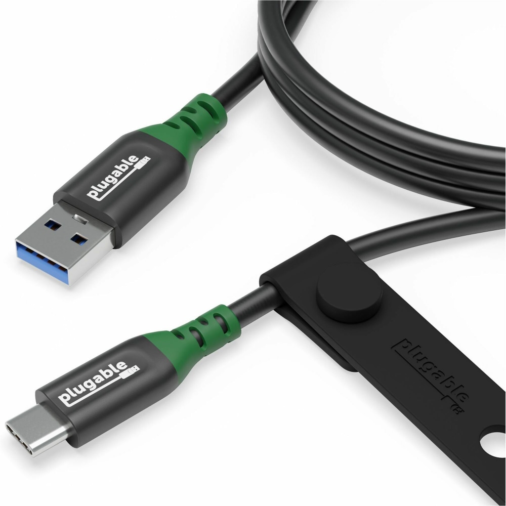 Plugable USB C to USB A Cable, USB 3.2 Gen 2 USB Cables, 3A (15W) Charging USB C Data Cable - 10Gbps - USBCA1M MPN:USBC-A1M