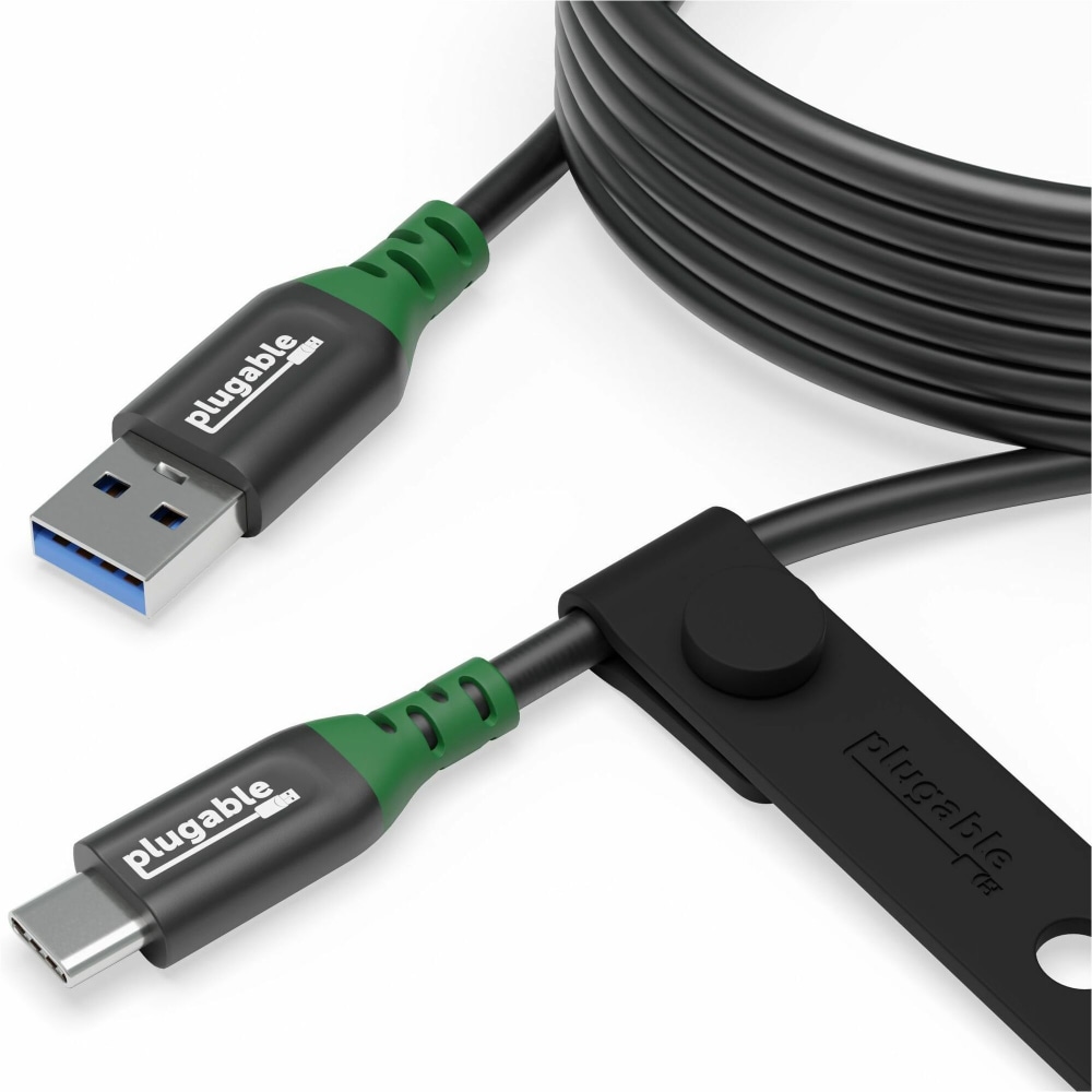 Plugable USB C to USB A Cable, USB 3.2 Gen 2 USB Cables, 3A (15W) Charging USB C Data Cable - 5Gbps - USBCA2M MPN:USBC-A2M