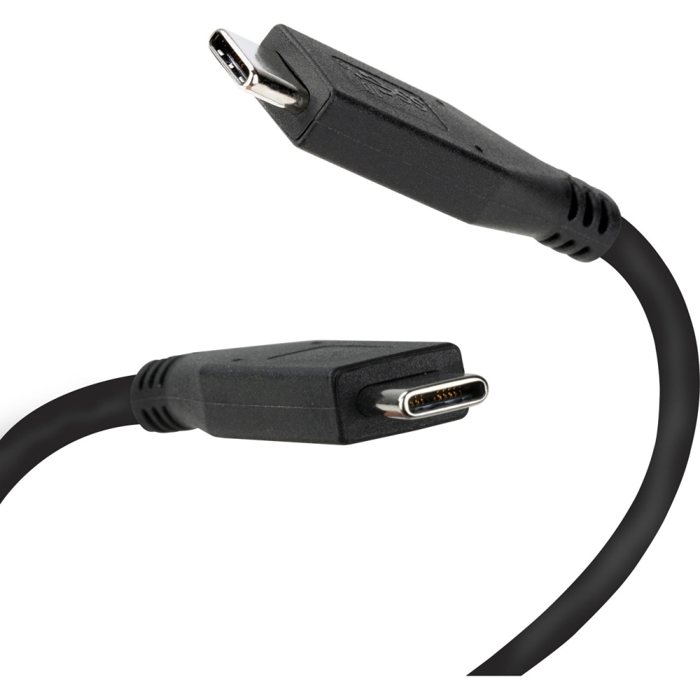 Plugable 10Gbps USB C to USB C Cable, 3.3 feet (1 Meter), 3A, USB-IF Certified, USB 3.1 Gen 2 Type-C - USBCC100 MPN:USBC-C100