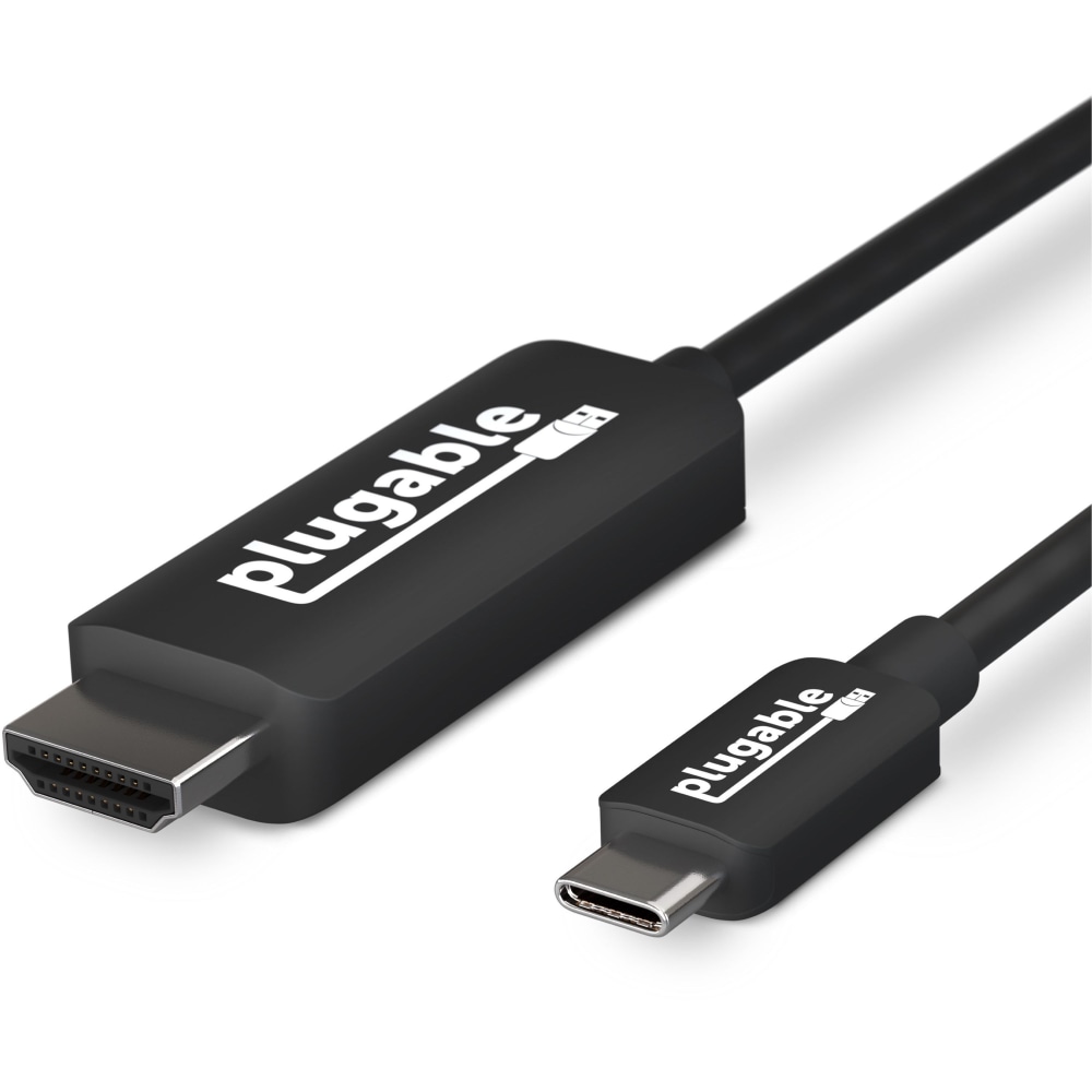 Plugable USB C to HDMI Adapter Cable - Connect USB-C or Thunderbolt 3 Laptops to HDMI Displays up to 4K@60Hz - USBCHDMICABLE MPN:USBC-HDMI-CABLE