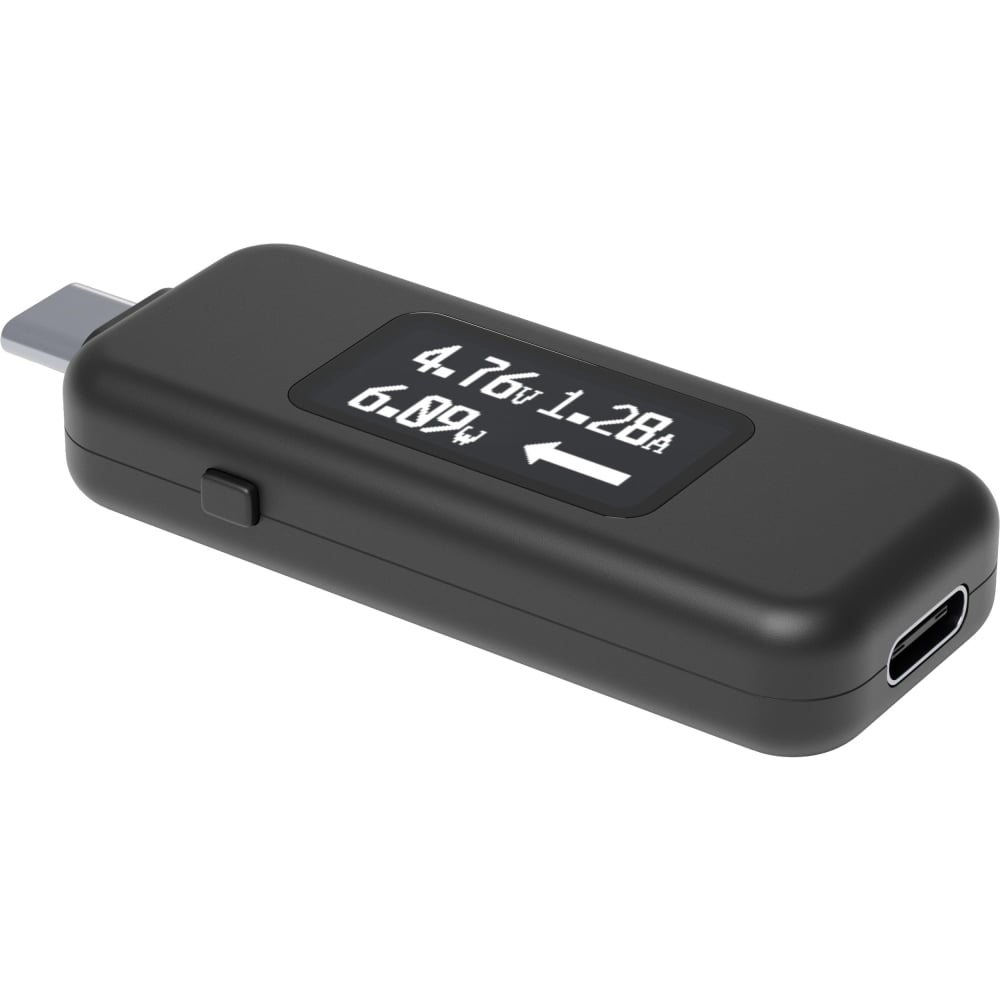 Plugable USB C Power Meter Tester for Monitoring USB-C Connections up to 240W - Digital Multimeter Tester - USBCVAMETER3 MPN:USBC-VAMETER3