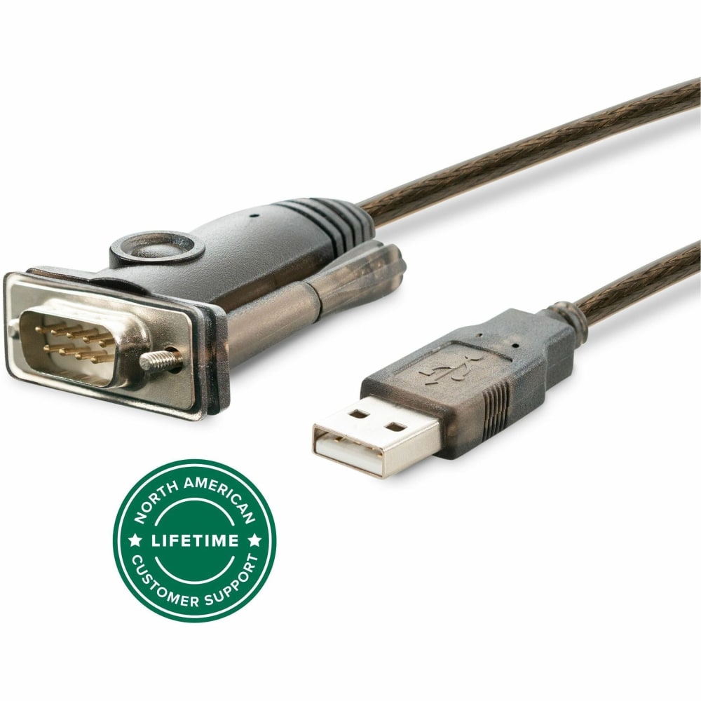 Plugable USB to Serial RS-232 Adapter (5ft) with COM Retention, PL2303DB9 MPN:PL2303-DB9