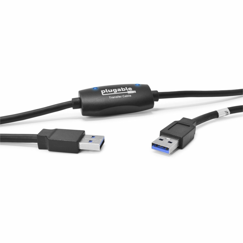 Plugable USB 3.0 Transfer Cable, Unlimited Use, Transfer Data Between 2 Windows PCs - - USB3TRAN MPN:USB3-TRAN