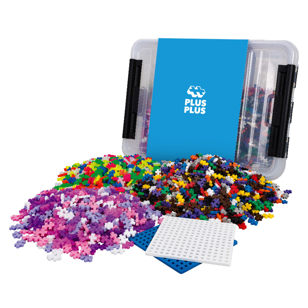 Plus-Plus 2400-Piece Tub With 2 Baseplates MPN:PLL03406