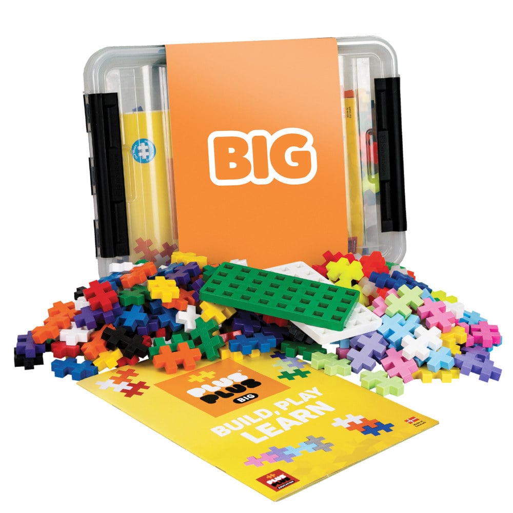 Plus-Plus BIG 200-Piece Tub With 2 Baseplates MPN:PLL03413