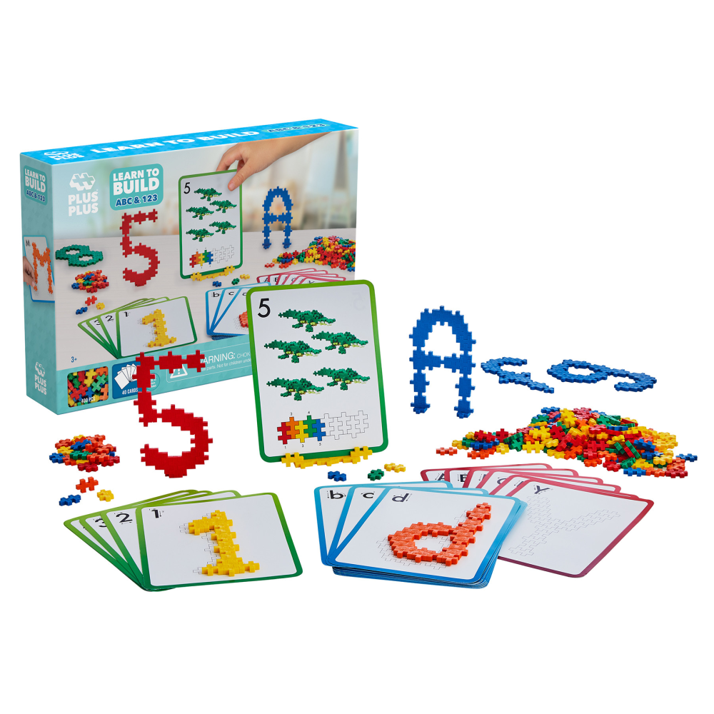 Plus-Plus Building Blocks Learn To Build ABCs & 123s MPN:PLL05099