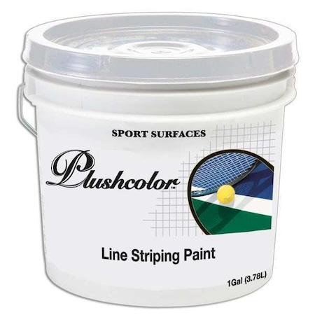 White Tennis Striping Paint, 1 gal. MPN:3250