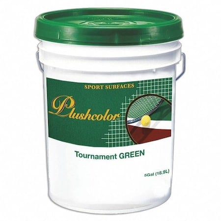 Surface Coating, Plushcolor, Green, 5 gal. MPN:32003