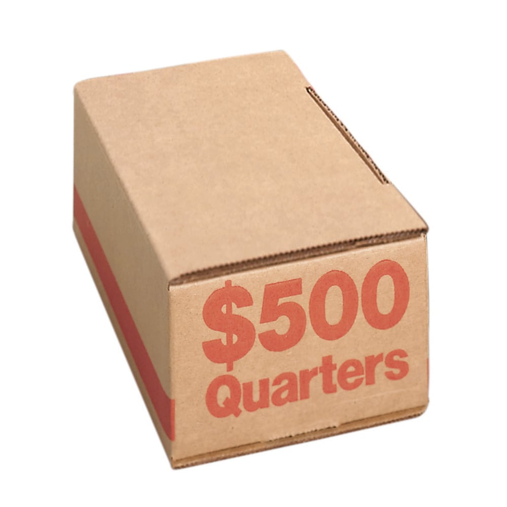 PM Company Coin Boxes, Quarters, $500.00, Bundle Of 50 MPN:94190089