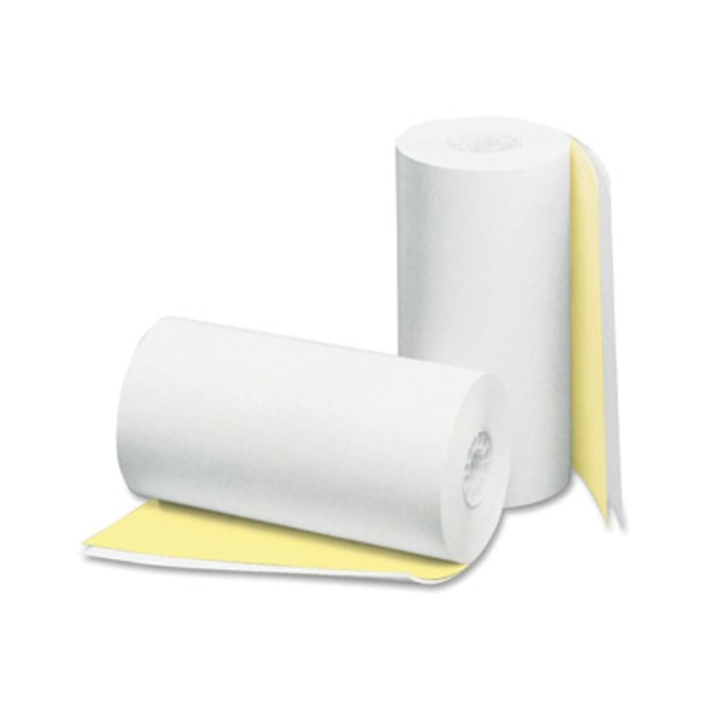 PM 2-ply White Canary Cash Register Rolls - 4 1/2in x 90 ft - 24 / Carton MPN:08785
