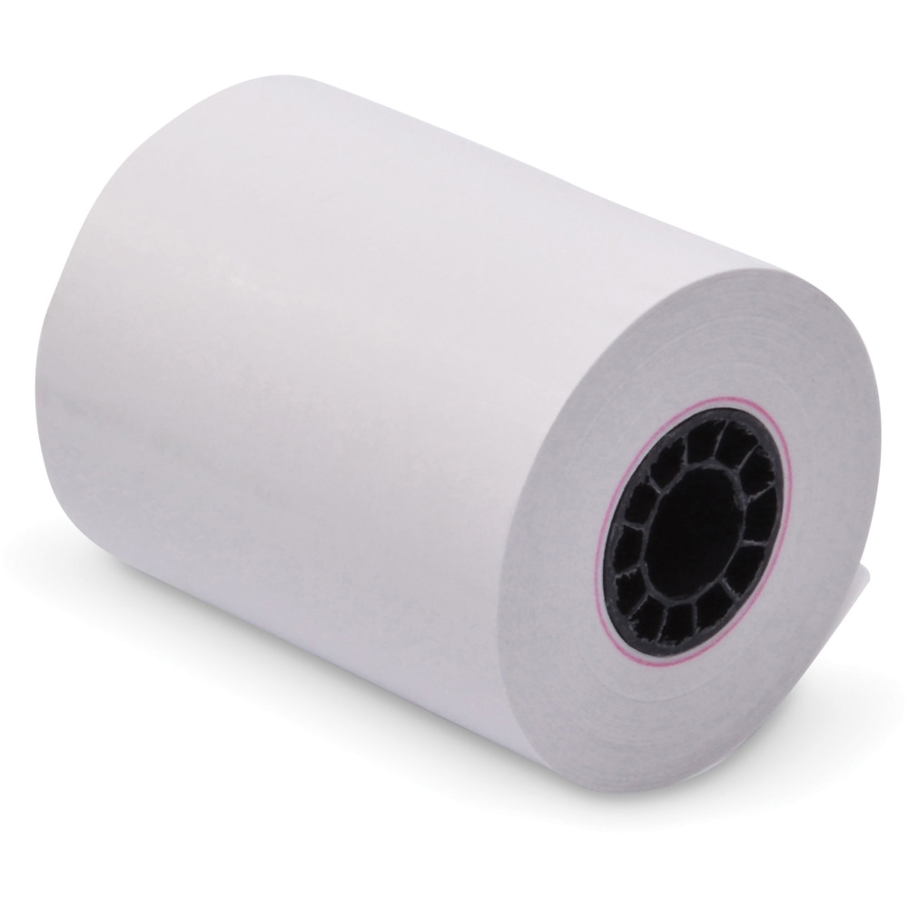 ICONEX 2-1/4inx150ft Blended Bond Paper Roll - 2 1/4in x 150 ft - 12 / Pack - White (Min Order Qty 4) MPN:90742202