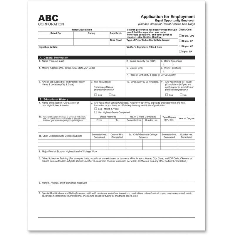 PM Carbonless 2-Part Copier Paper, Letter Size (8 1/2in x 11in), Case Of 2500 Forms, 20 Lb, 92 (U.S.) Brightness, White/Yellow MPN:59104