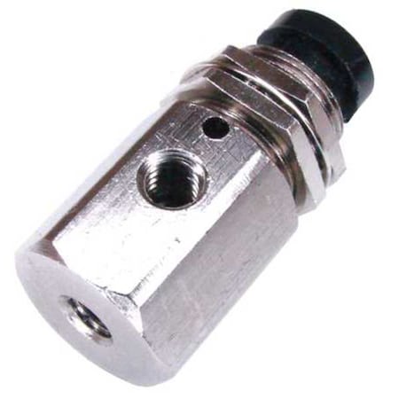 Manual Air Control Valve, Button, Brass MPN:C030105