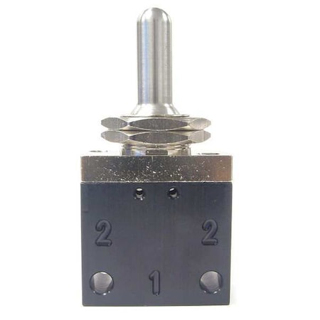 Manual Air Control Valve, Toggle, Aluminum MPN:C042503