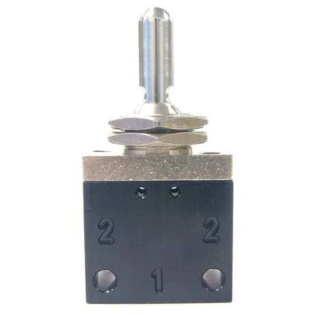 Manual Air Control Valve, Toggle, Aluminum MPN:C042601