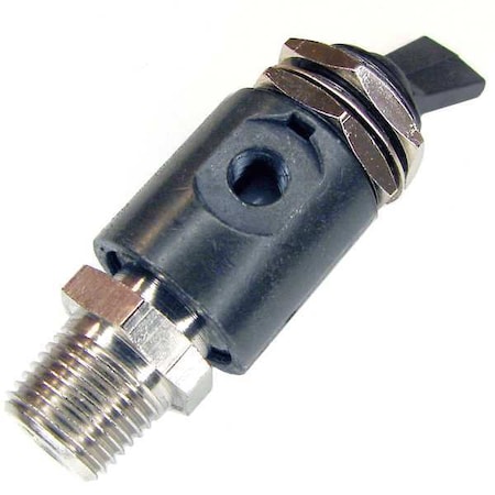 Toggle Valve, NC, 1/8 In, NPT, 2.16 In L MPN:F0-30-1