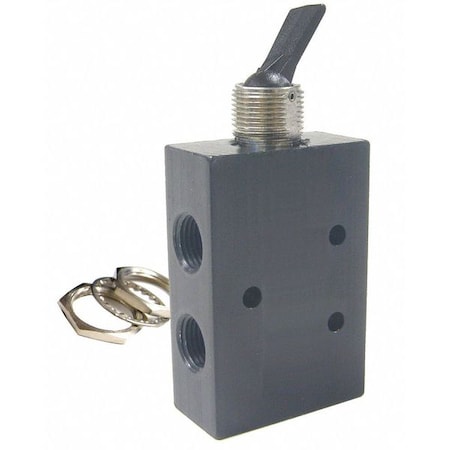 Manual Air Control Valve, Toggle MPN:FP45-1/8-SR