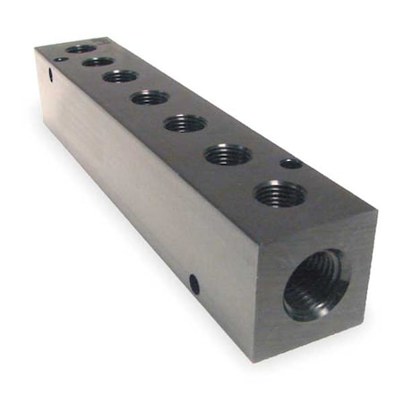 Pipe Manifold Fitting, Aluminum, 3/8 in MPN:M20-250-7