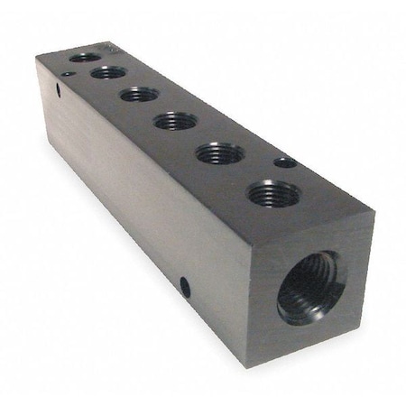 Pipe Manifold Fitting, Aluminum, 3/4 in MPN:M35-375-6