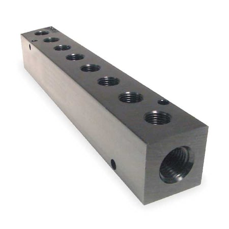 Manifold, Metal, NPT, 11-3/8 In. L MPN:M35-375-8