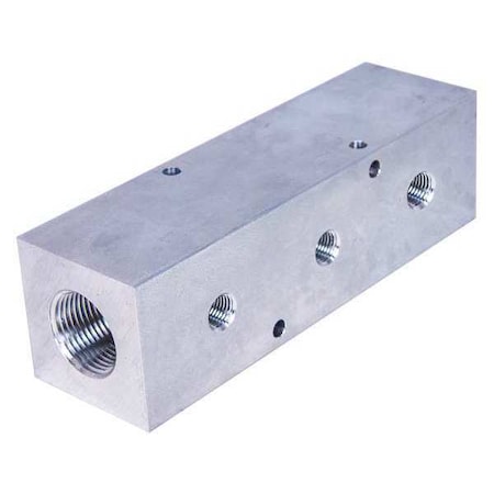 Pipe Manifold Fitting, Aluminum, 1 in MPN:M40-500-3