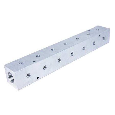 Manifold, 90 deg., 14 Outlets, 16-1/2