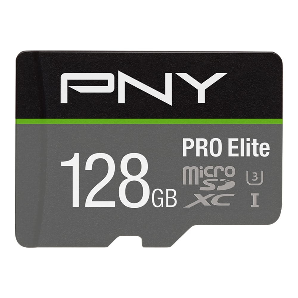 PNY PRO Elite Class 10 U3 V30 microSDXC Flash Memory Card, 128GB MPN:P-SDUX128U395PRO-GE